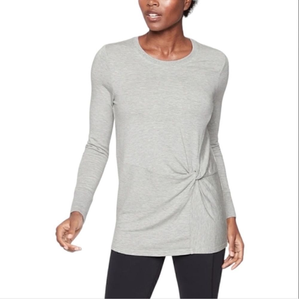 Athleta Nirvana Twist Front Sweatshirt size M
